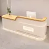 Cream Style Reception Desk - Training Center & Boutique Counter