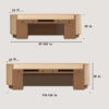 Curved Salon Reception Desk - Beauty & Boutique Counter
