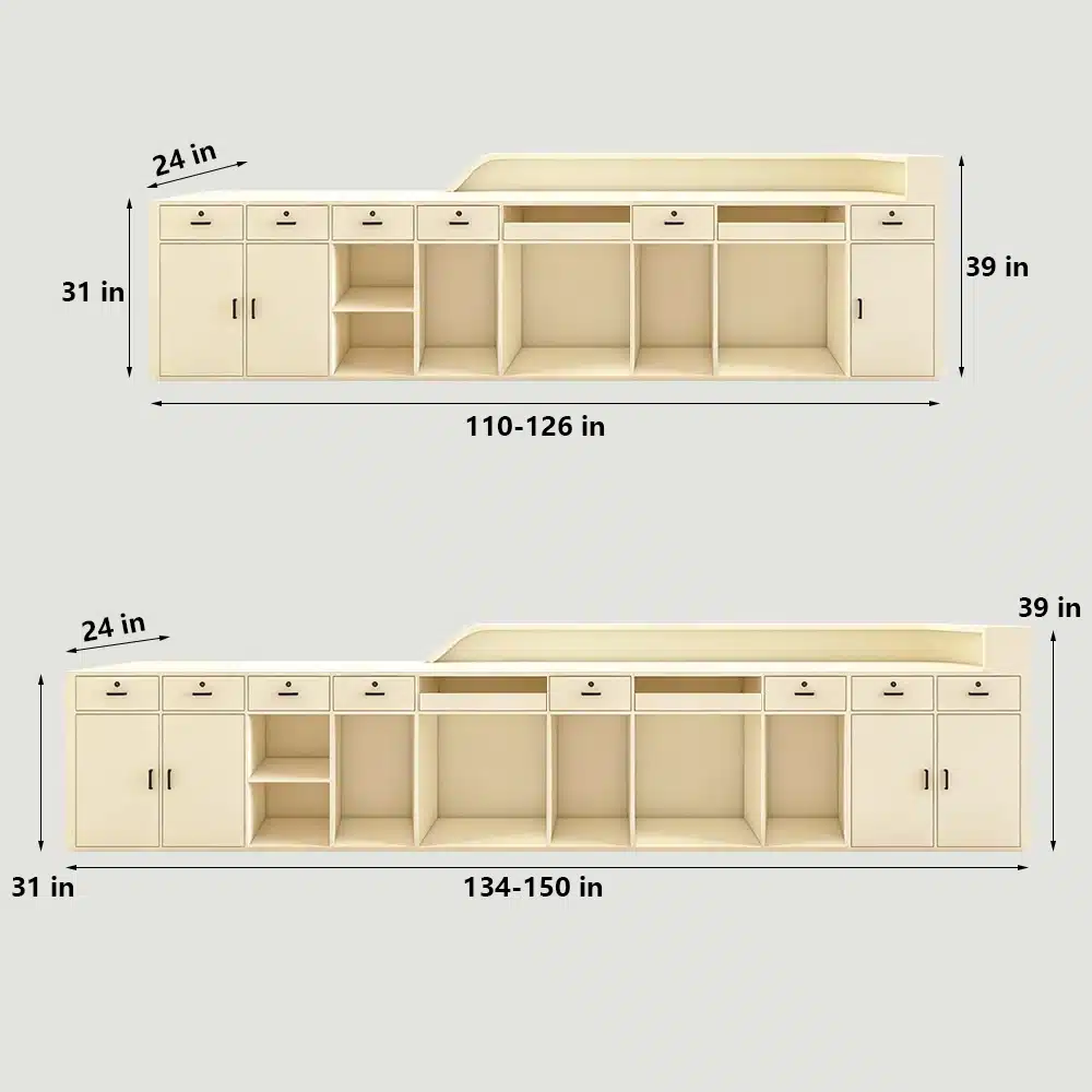 Luxury Cream Boutique Counter - Dessert ShopDesk