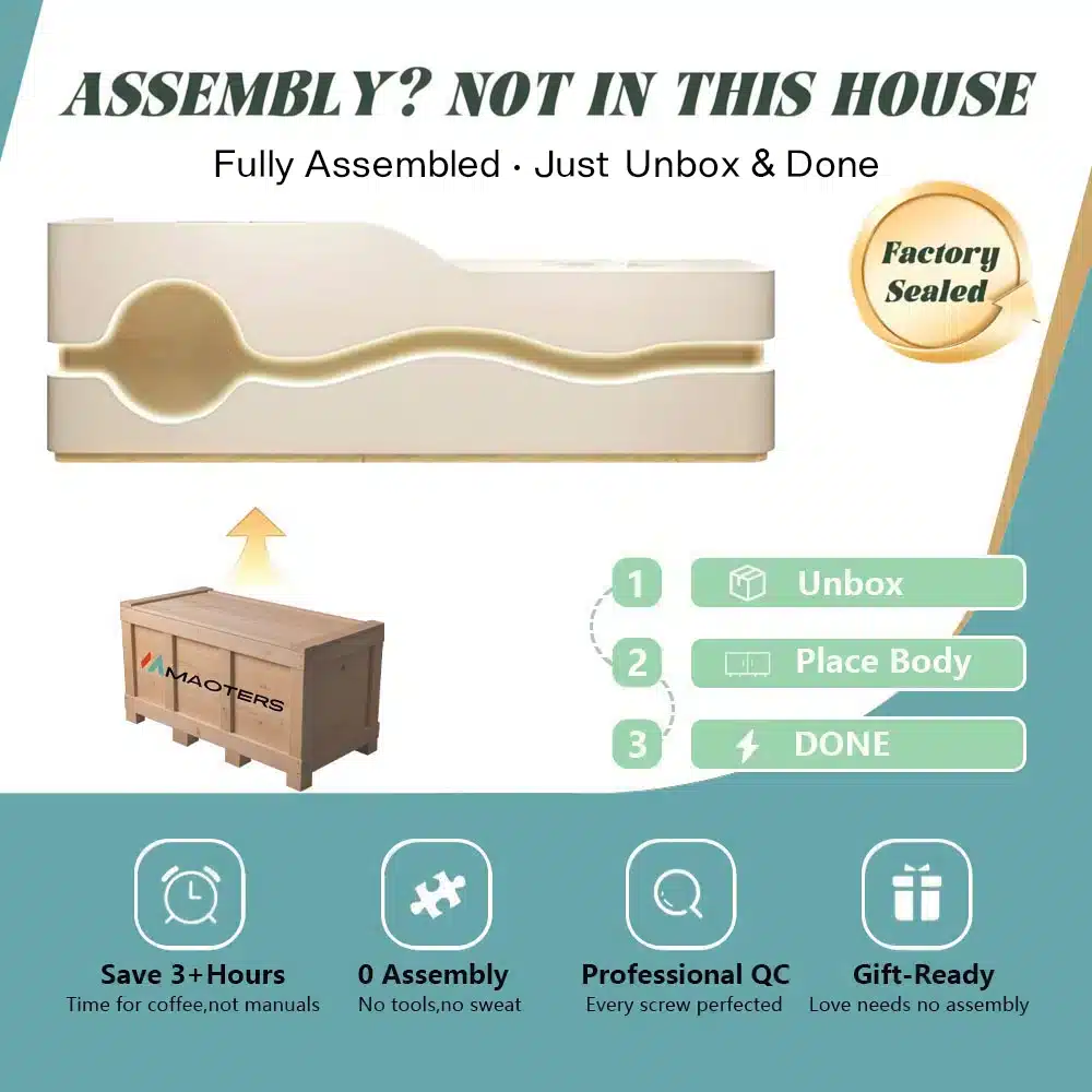 Modern & Luxurious Reception Desks For Beauty Salons And Aesthetic Clinics