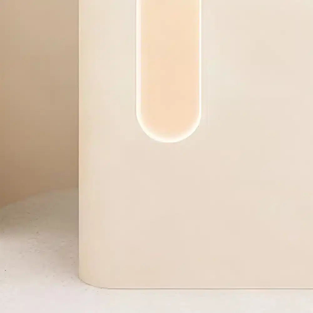 Front Desk Reception Counter for Cashier, Milk Tea & Nail Salons - Customizable Designs