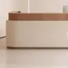 Luxury Cream Reception Desk -  Dance Studio & Boutique Counter