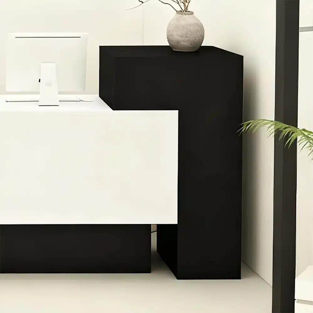 Modern Boutique Counter – Women’s Store & Salon Reception Desk Modern Boutique Counter - Women's Store & Salon Reception Desk