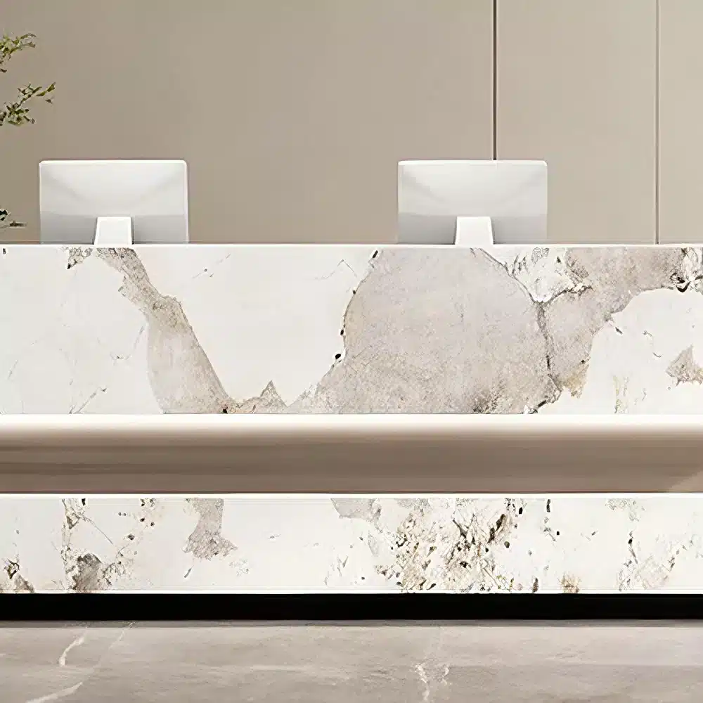 Lacquer Office Reception Desk - Hotel& Retail Counter