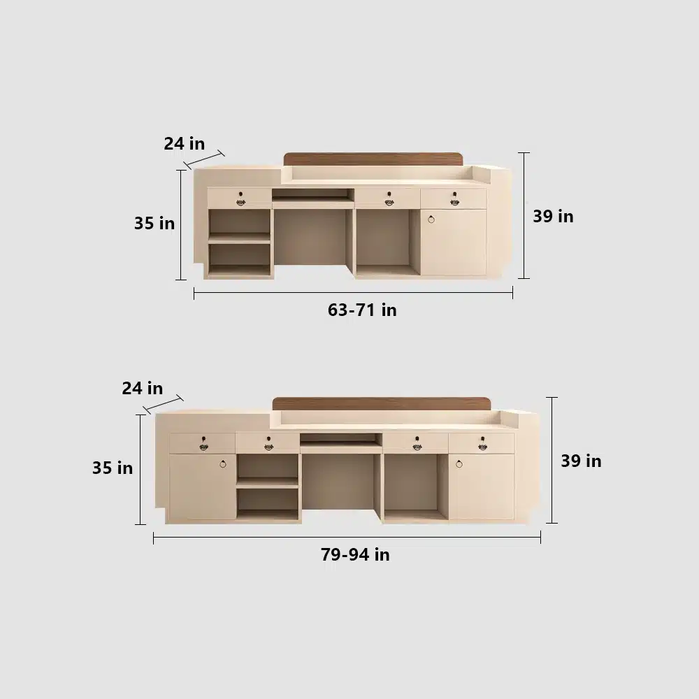 Modern Reception Desk for Hotel Lobby & Business Center Modern Reception Desk for Hotel Lobby & Business Center