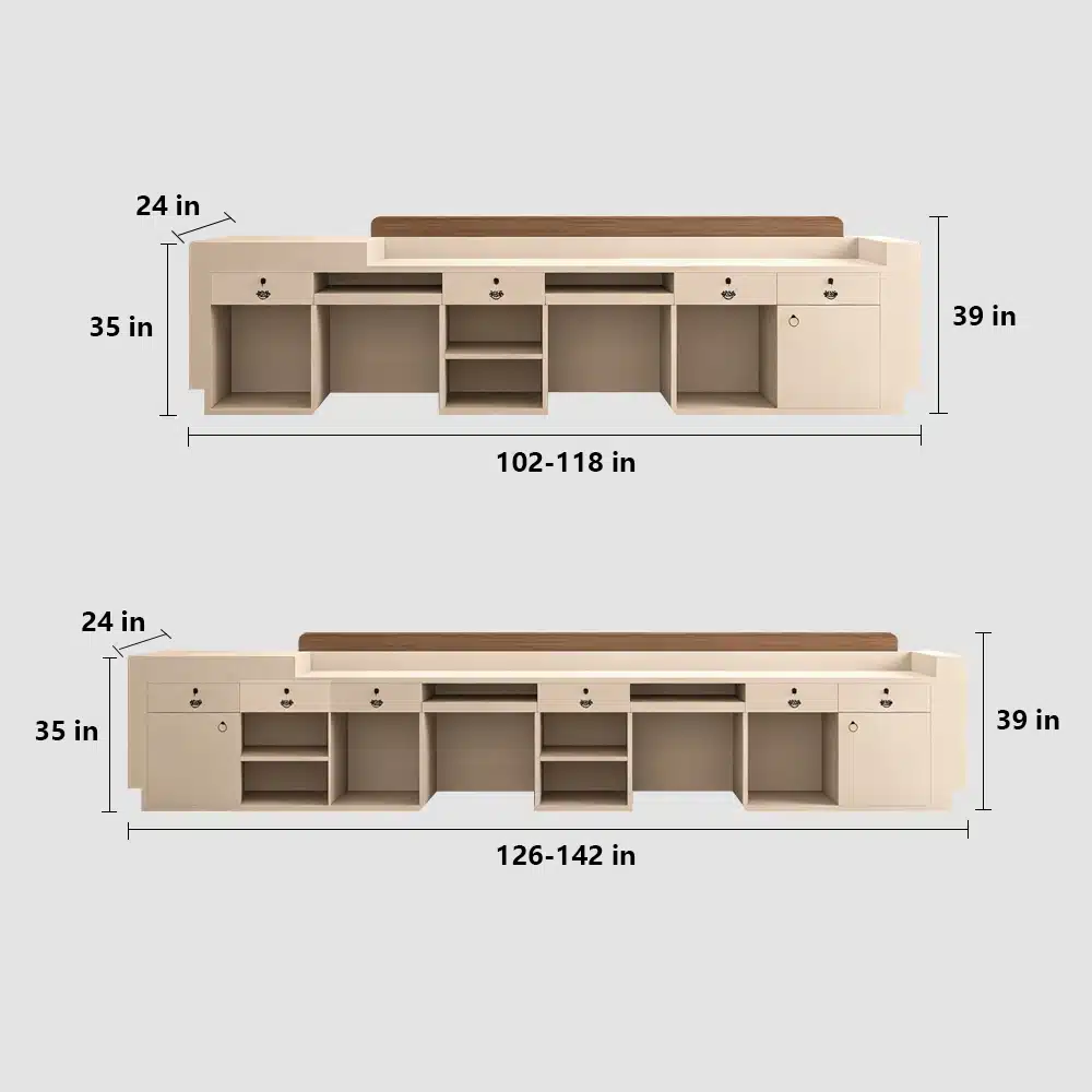 Modern Reception Desk for Hotel Lobby & Business Center Modern Reception Desk for Hotel Lobby & Business Center