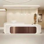 Customized Elegance: Leading Stainless Steel Desk