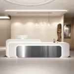 Customized Elegance: Leading Stainless Steel Desk