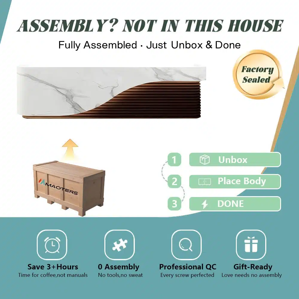 Multifunctional Storage Reception Desk