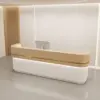 Lacquer Curved Reception Desks - Modern & Minimalist Lacquer Curved Reception Desks - Modern & Minimalist