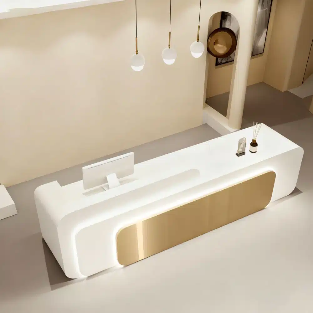 Customized Elegance: Leading Stainless Steel Desk