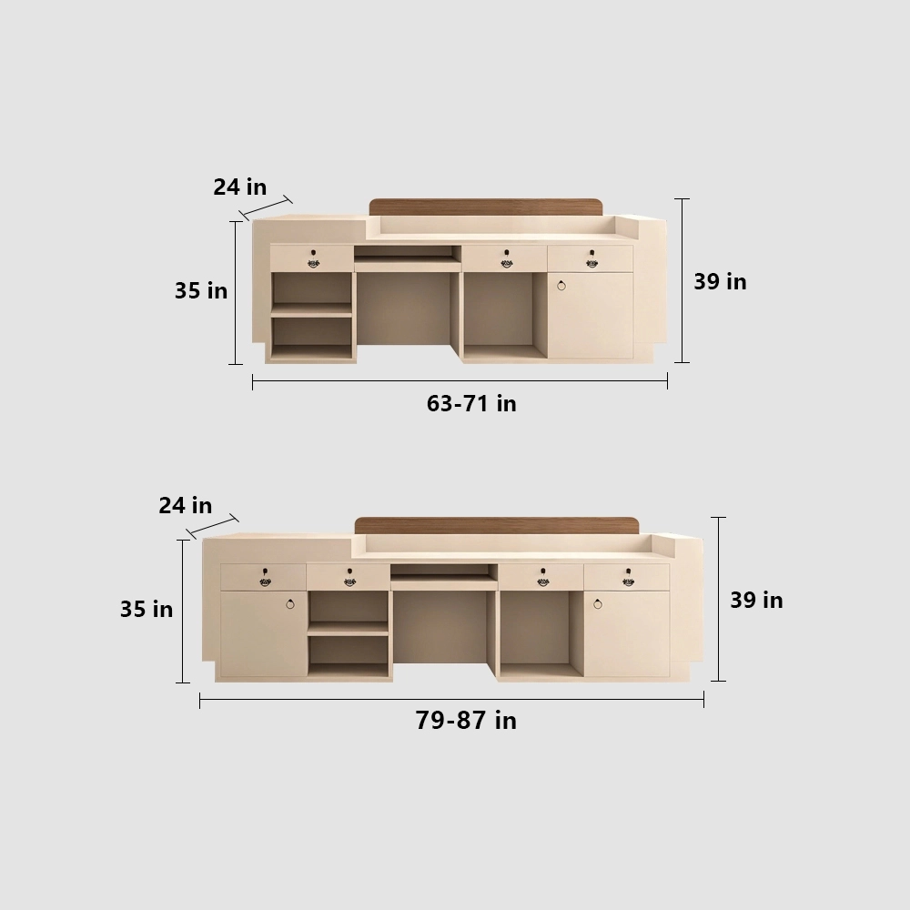 Minimalist Creative Style Cashier Reception Desk Minimalist Creative Style Cashier Reception Desk