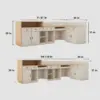 Modern Cream Color Reception Desk - For Boutique, School & Salon