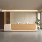 Modern Reception Desk for Hotel Lobby & Business Center