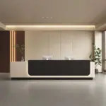 Modern Reception Desk for Hotel Lobby & Business Center