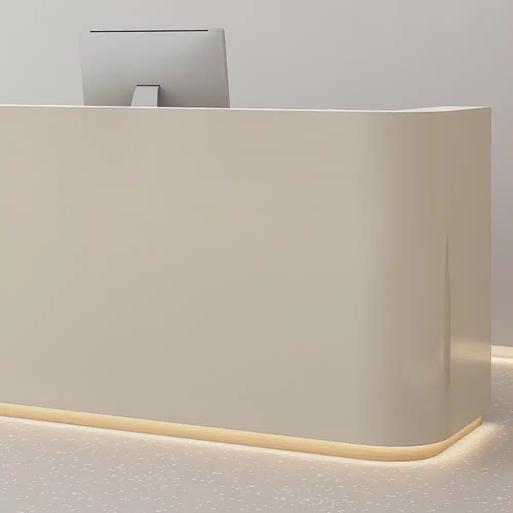 Curved Reception Counters for Stores & Offices Curved Reception Counters for Stores & Offices