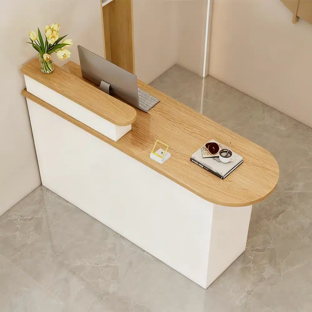 Minimalist Cashier Counters for Trendy Boutiques and Beauty Salons