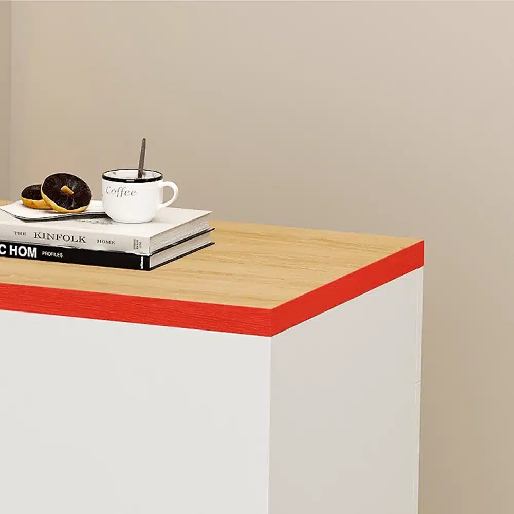 Space-Saving Modern Reception Desk for Small Boutiques