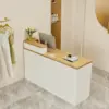 Space-Saving Modern Reception Desk for Small Boutiques