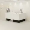 Unique L-shaped Corner Reception Desk
