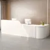 Minimalist Front Desk for Retail Shop & Salon Luxury-featured Corner Reception Desk