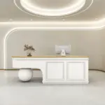 Creative Retro-style Cashier Reception Desk