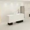 Unique L-shaped Corner Reception Desk