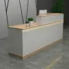 Simple Front Desk for Restaurant & Salon Modern Reception Desk For Retail Store Checkout & Cashier Station
