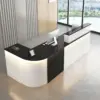 Stylish And Compact Cashier Reception Desk
