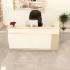 Small Modern Corner Cashier Desk for Shops