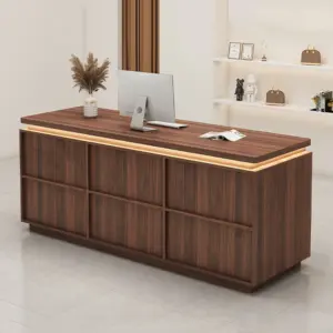 Small Retro-style Reception Desk
