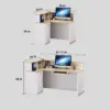 Small Modern Corner Cashier Desk for Shops