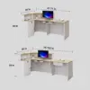 Commercial Curved Front Desk - Reception & Cashier Counter