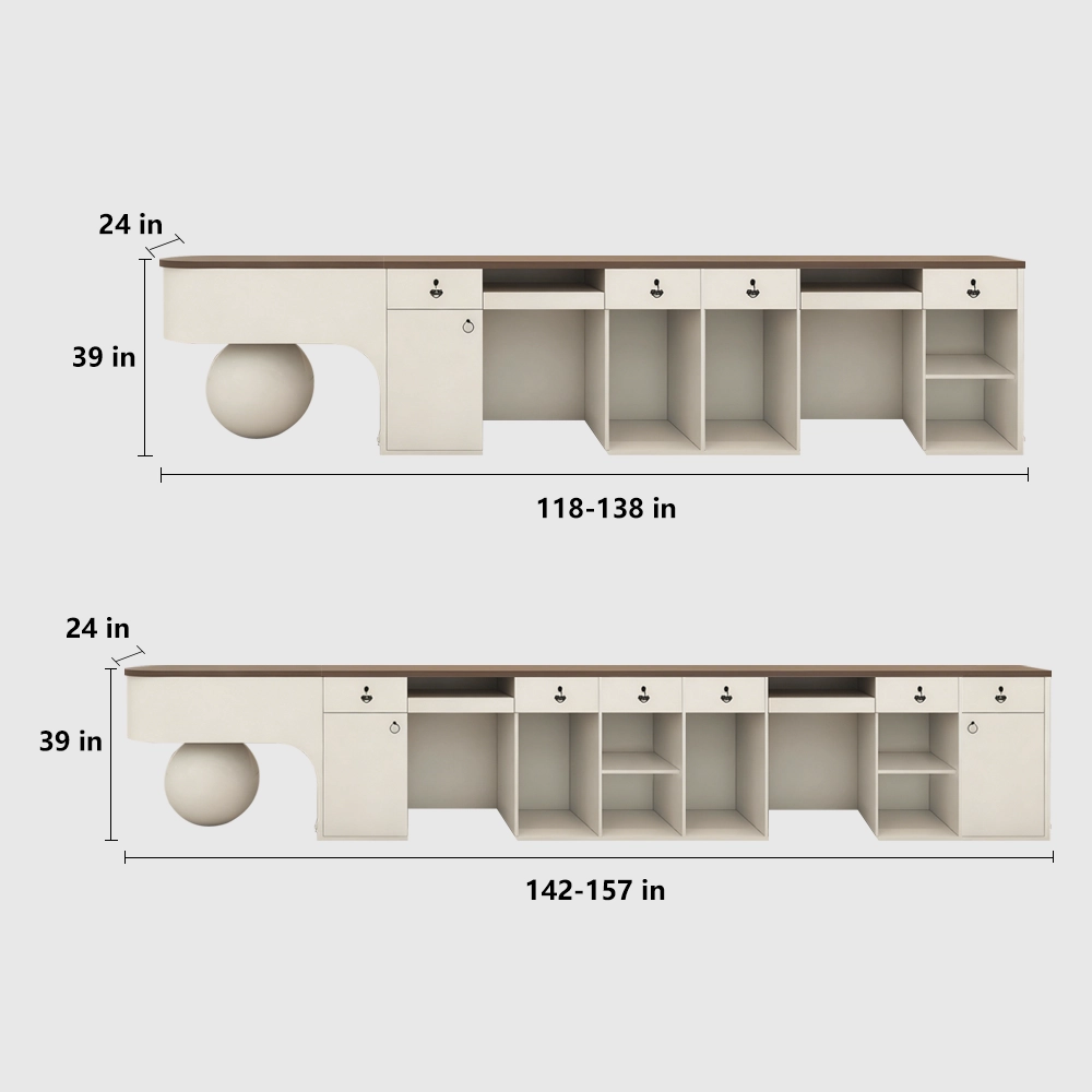 Creative Retro-style Cashier Reception Desk