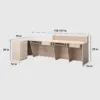 Rounded Corner Cashier Reception Desk