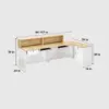 Rounded Corner Minimalist Reception Desk