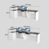 Modern Reception Desks for Retail & Salon Counters