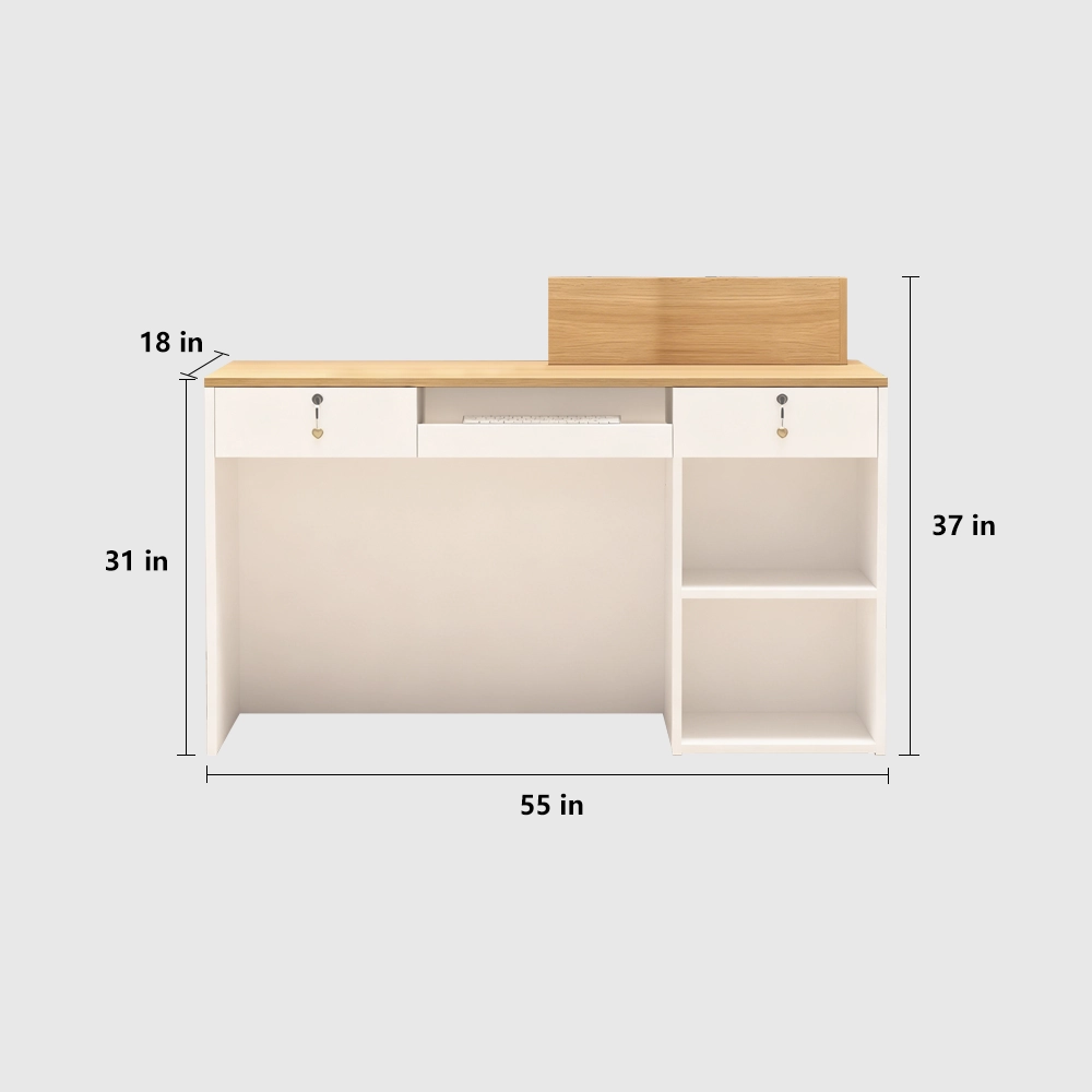 Minimalist Style Commercial Reception Desk