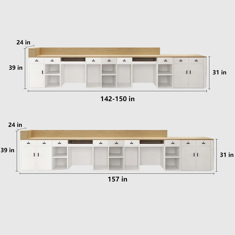 Stylish And Versatile Cashier Reception Desk