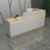 Simple Front Desk for Restaurant & Salon Modern Reception Desk For Retail Store Checkout & Cashier Station