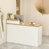 Space-Saving Modern Reception Desk for Small Boutiques