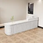 French-style Light Luxury Retro Cashier Reception Desk
