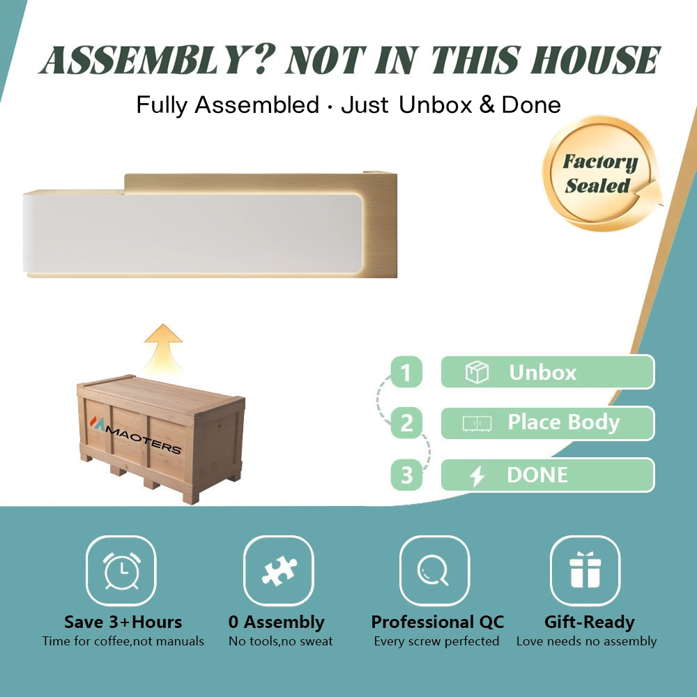 Stylish And Versatile Cashier Reception Desk