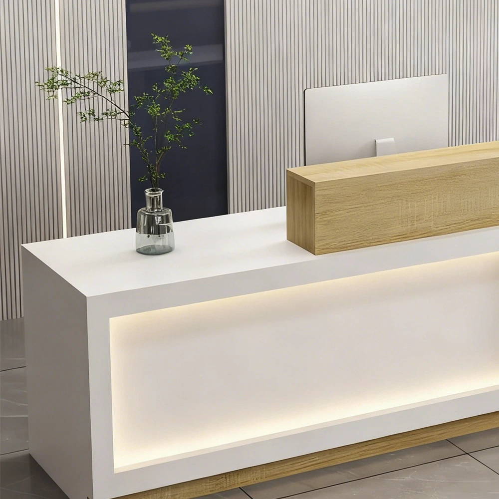 L-shaped High-end Reception Desk