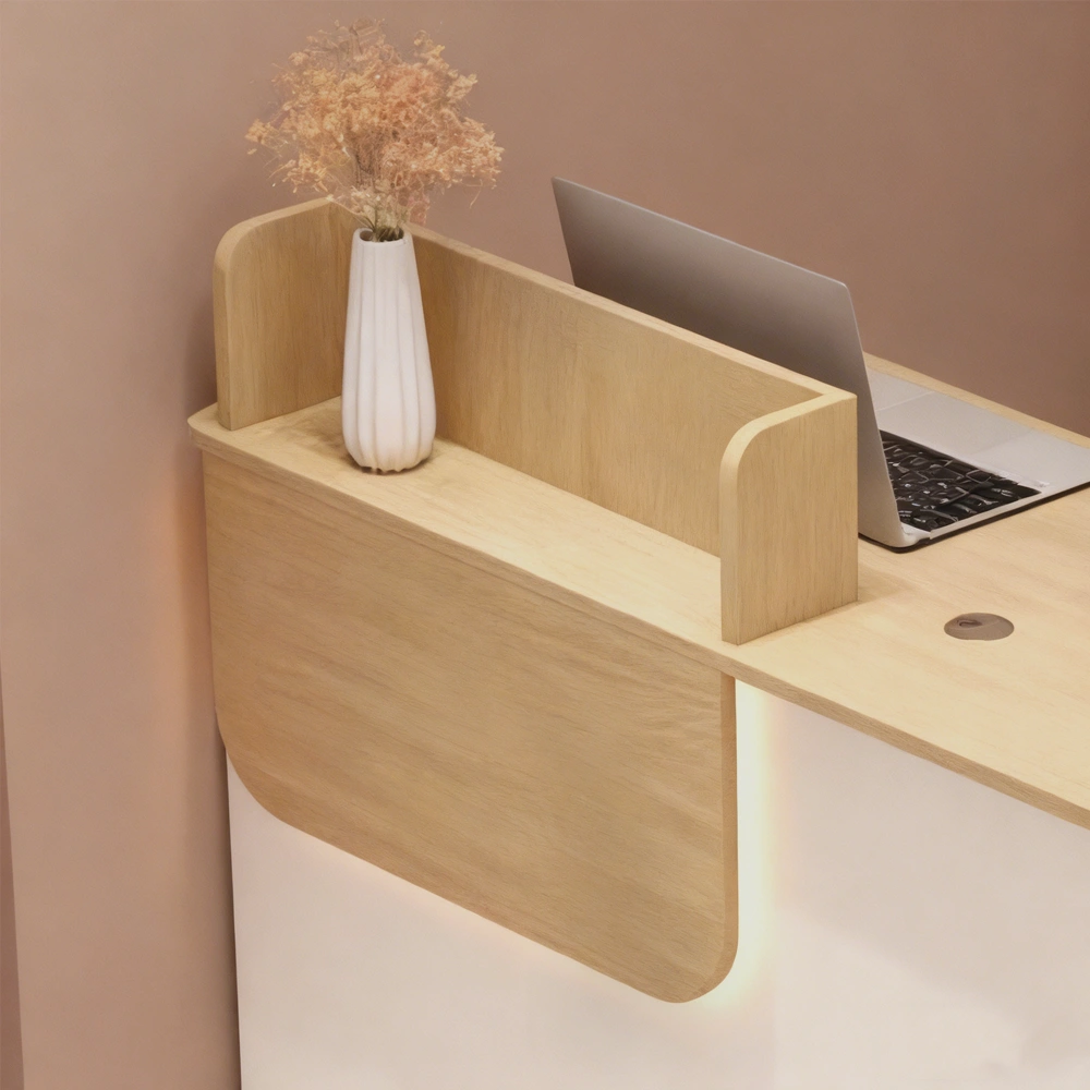 Minimalist Style Commercial Reception Desk