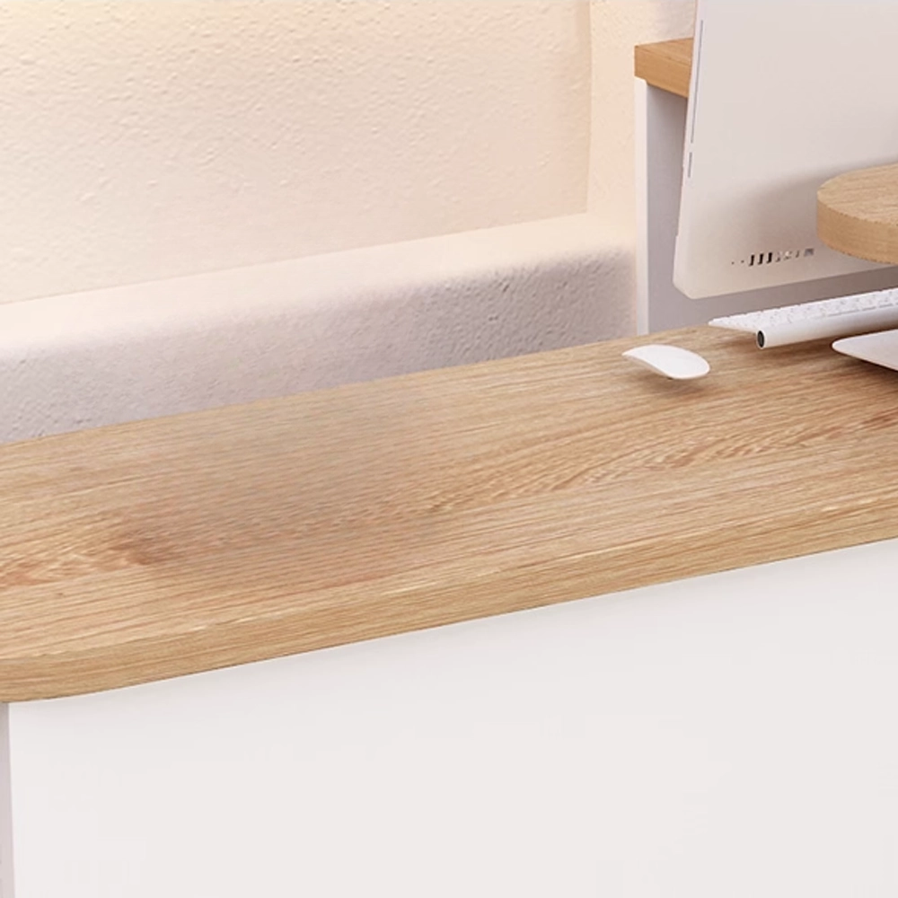 Minimalist L-Desk for Small Boutiques & Salons Simple And Versatile L-shaped Corner Reception Desk