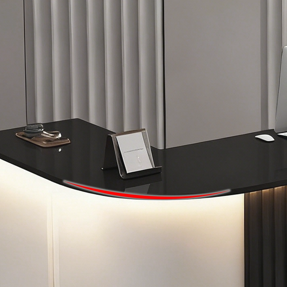 Stylish And Compact Cashier Reception Desk