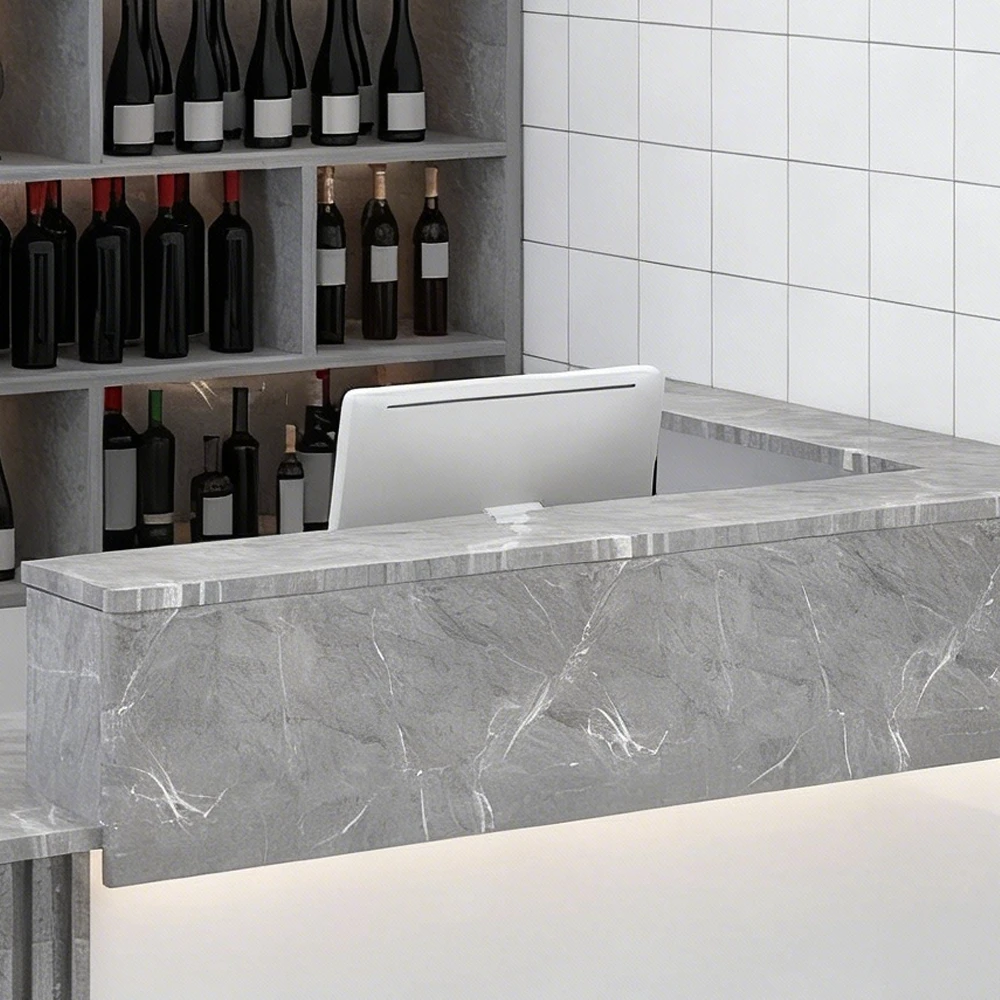 Modern Minimalist Cashier Reception Desk