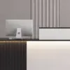 Stylish And Compact Cashier Reception Desk
