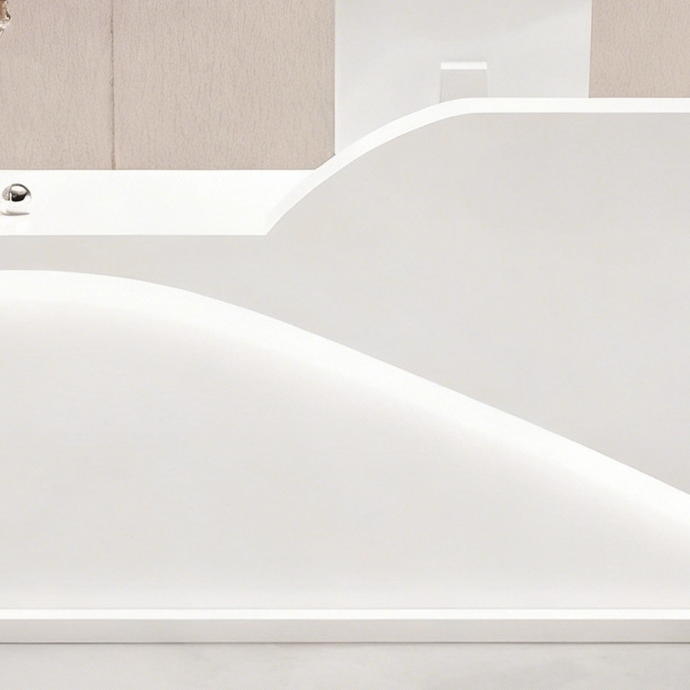 L-shaped Corner Cashier Reception Desk In The Shop